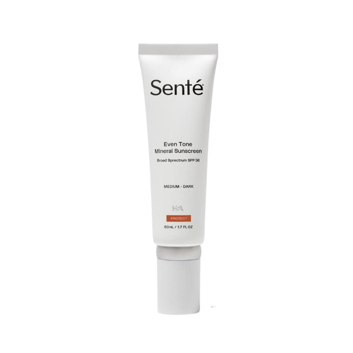 Sente Even Tone Mineral Sunscreen SPF 36 Medium Dark shop at Skin Type Solutions