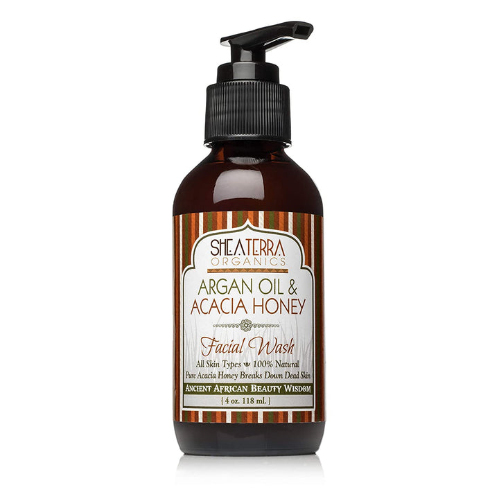 Shea Terra Argan Oil & Acacia Honey Facial Wash Api-Therapy Shea Terra 4 oz. Shop Skin Type Solutions