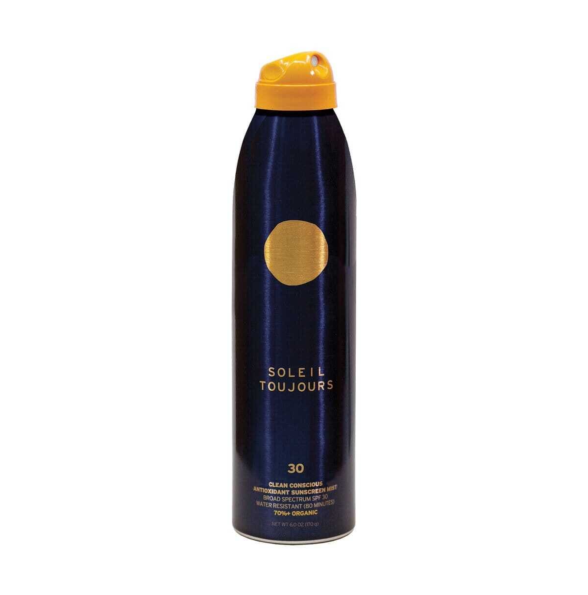 Soleil Toujours Body Sunscreen Soleil Toujours Clean Conscious Antioxidant Sunscreen Mist SPF 30 - Skin Type Solutions