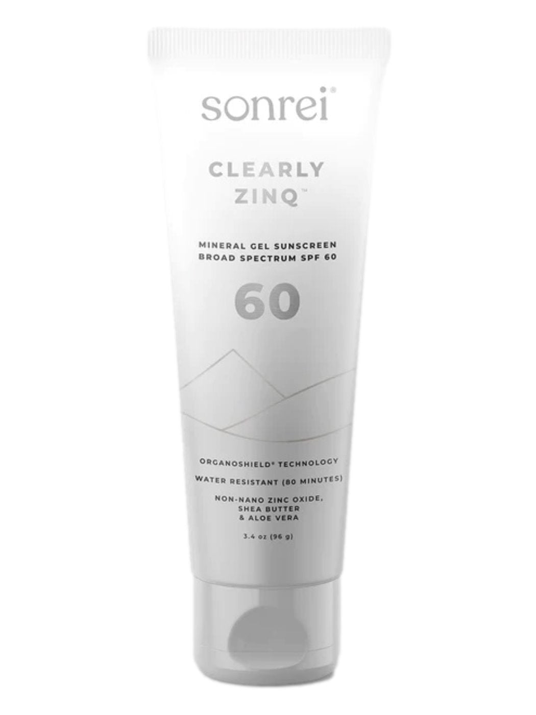 Sonrei Clearly Zinq Mineral Gel Sunscreen SPF 60 Skin Type Solutions 3.4 oz. Shop Skin Type Solutions