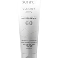 Sonrei Clearly Zinq Mineral Gel Sunscreen SPF 60 Skin Type Solutions 3.4 oz. Shop Skin Type Solutions
