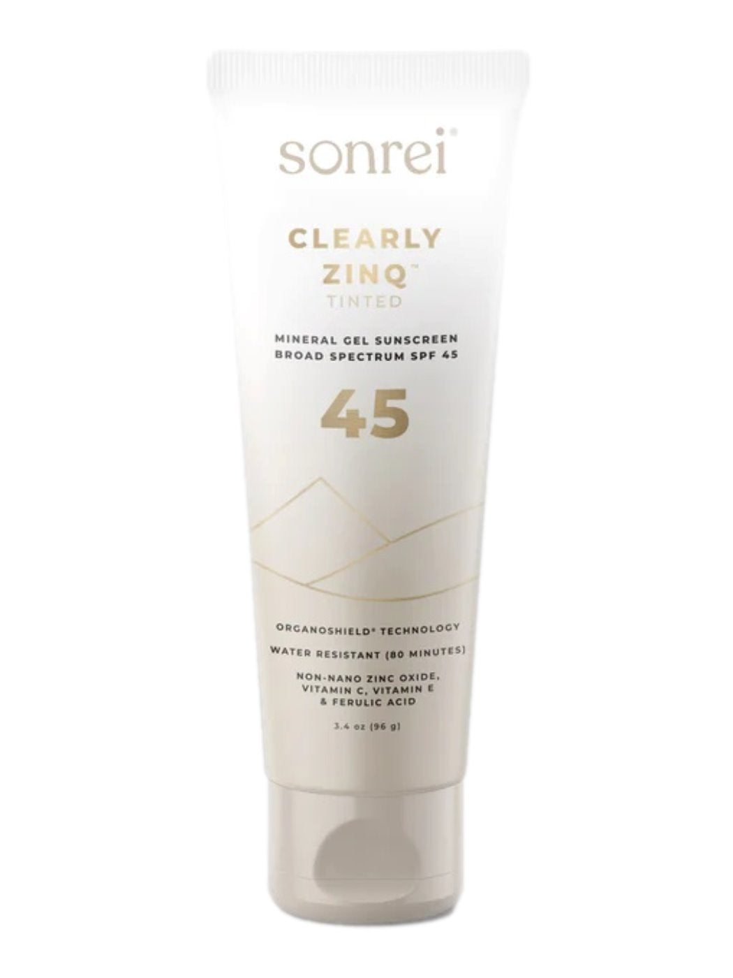 Sonrei Clearly Zinq Tinted Mineral Gel Sunscreen SPF 45 Sonrei 3.4 oz. Shop Skin Type Solutions
