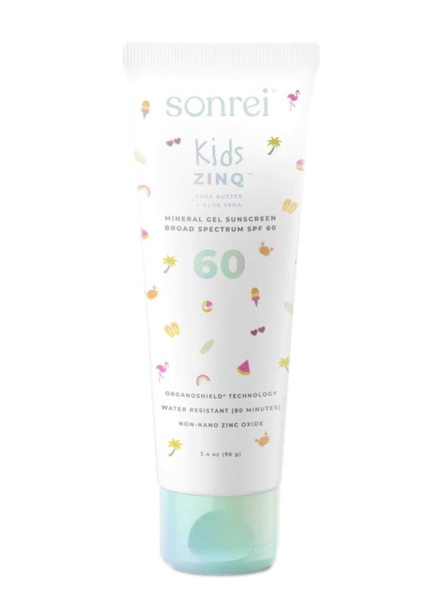 Sonrei Kids Zinq Mineral Gel Sunscreen SPF 60 Sonrei 3.4 oz. Shop Skin Type Solutions