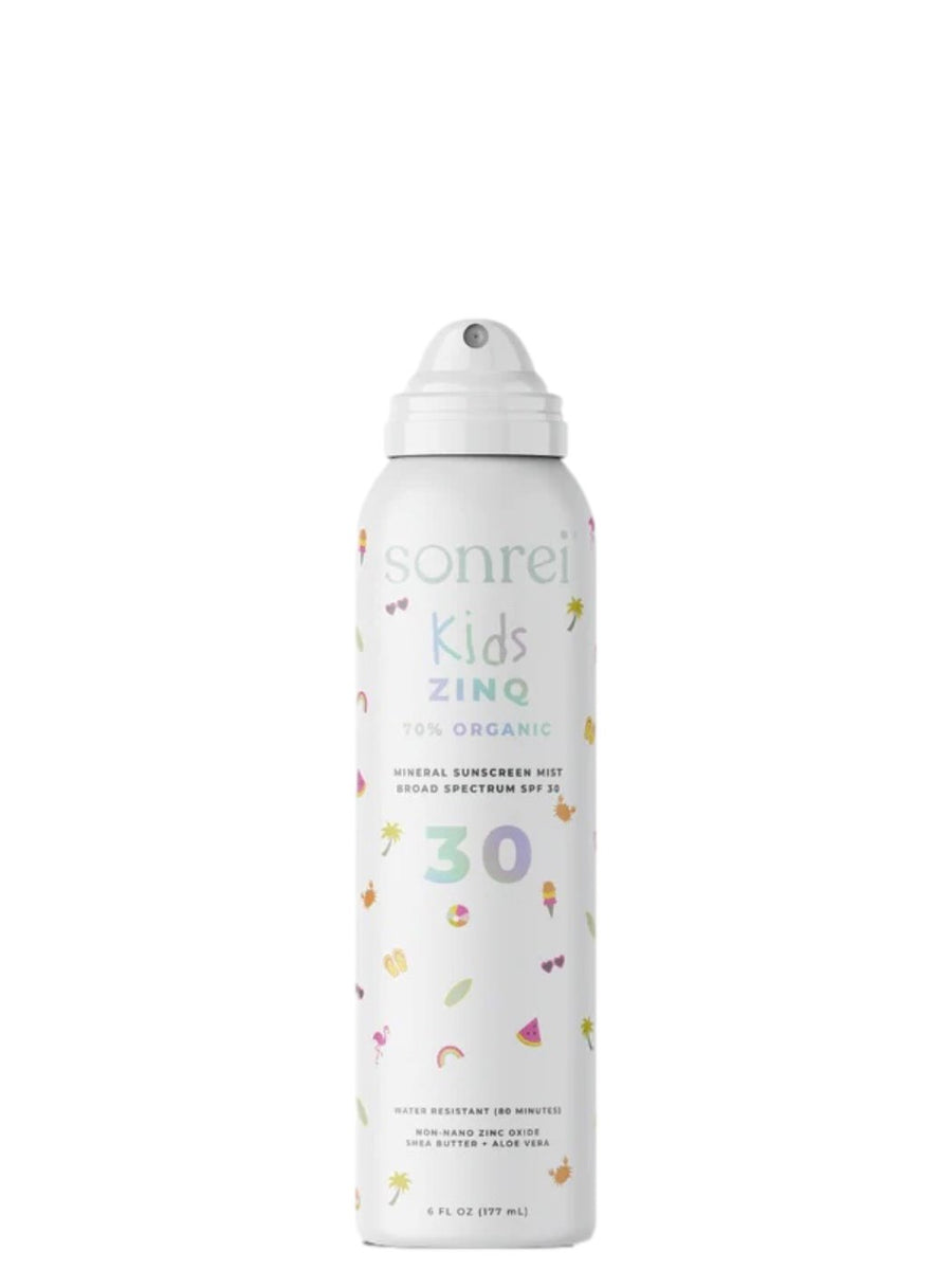 Sonrei Kids Zinq Organic Mineral Sunscreen Mist SPF 30 Sonrei Shop Skin Type Solutions