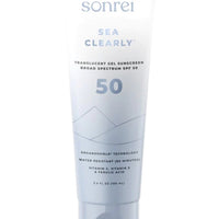 Sonrei Sea Clearly Translucent Gel Sunscreen SPF 50 Sonrei 3.4 oz. Shop Skin Type Solutions
