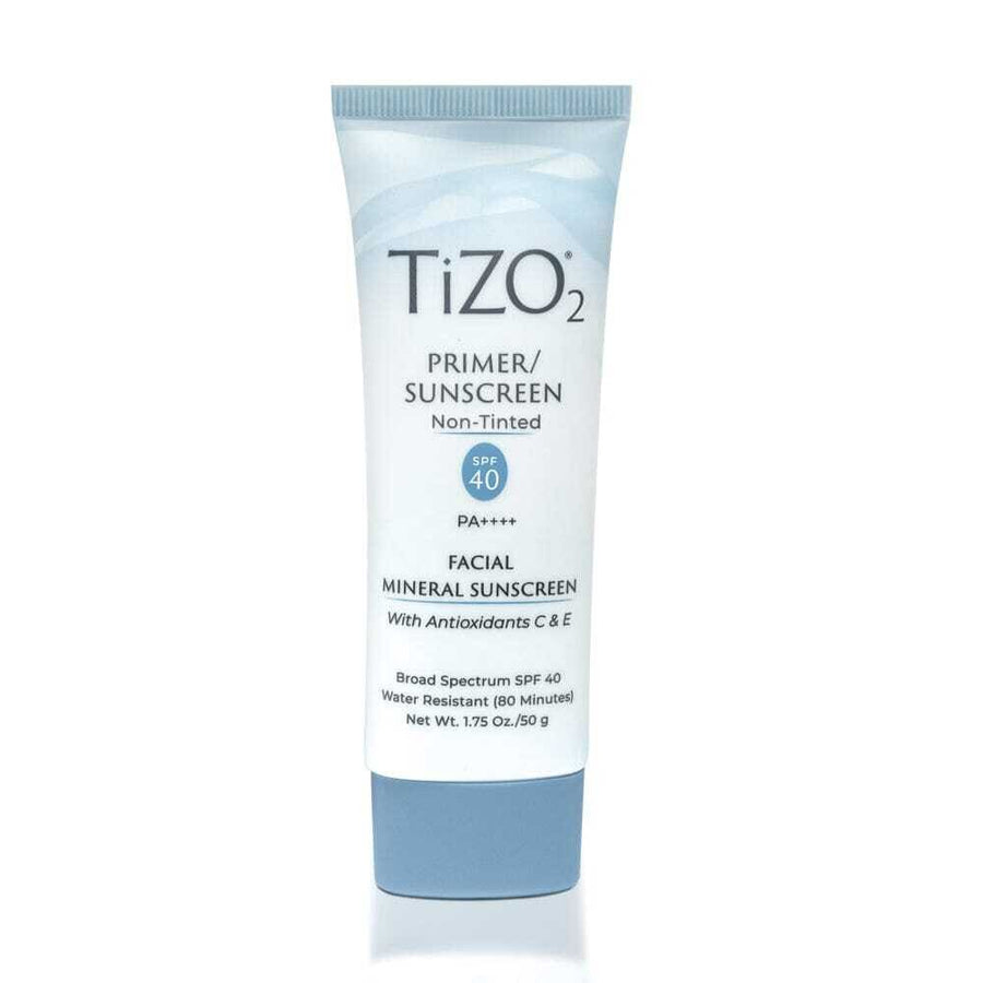 TIZO2 Facial Primer & Mineral Sunscreen SPF 40 Non-Tinted TIZO 1.75 oz. Shop at Skin Type Solutions