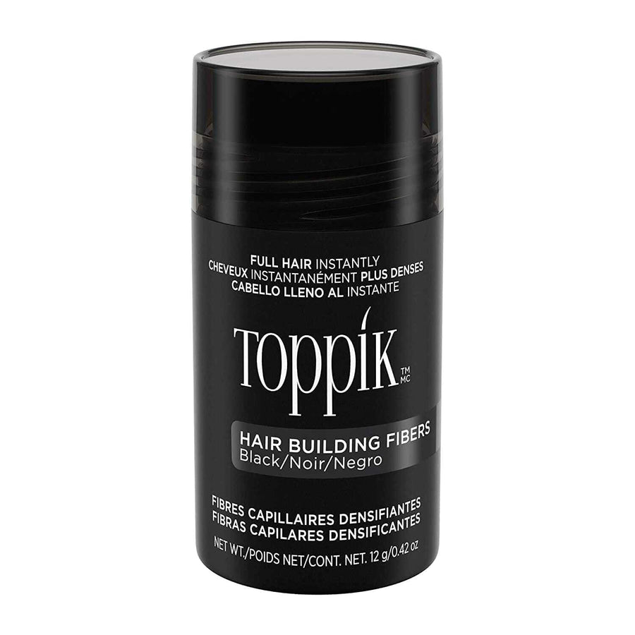 Toppik Hair Building Fibers - BLACK Toppik 0.42 oz Shop at Skin Type Solutions
