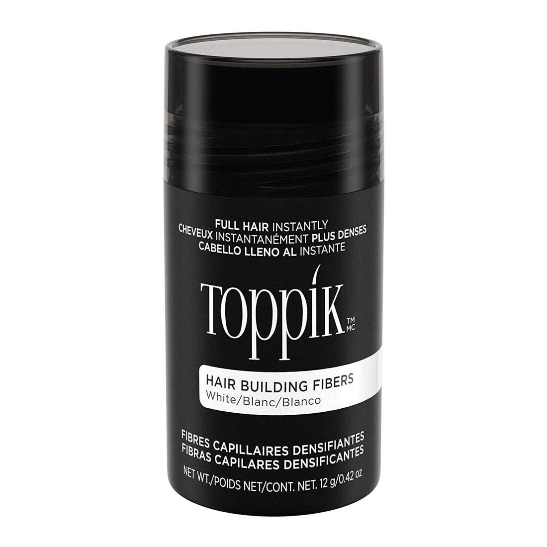 Toppik Hair Building Fibers - GRAY Hair Loss Concealers Toppik 0.42 oz Shop at Skin Type Solutions