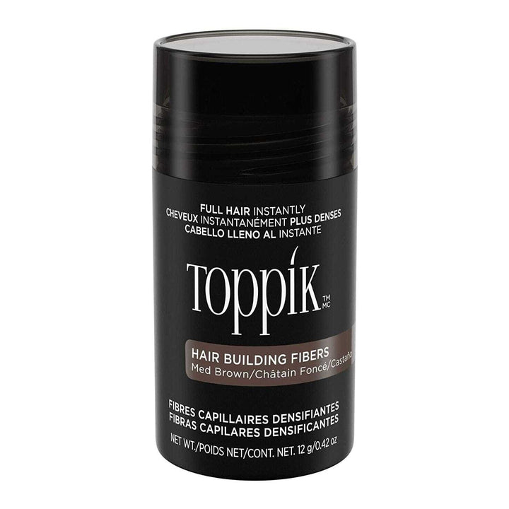 Toppik Hair Building Fibers - MEDIUM BROWN Toppik 0.42 oz Shop at Skin Type Solutions