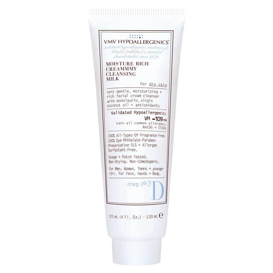 VMV HYPOALLERGENICS Moisture Rich Creammmy Cleansing Milk for Dry Skin VMV HYPOALLERGENICS 4.0 fl. oz. Shop Skin Type Solutions