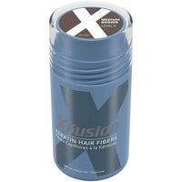 XFusion Keratin Hair Fibers XFusion by Toppik Medium Brown 0.53 oz Shop at Skin Type Solutions